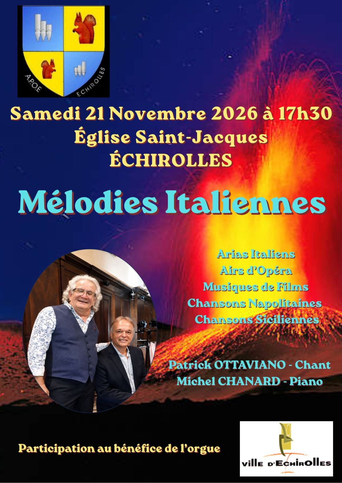 Mélodies italiennes - 21/11/2026